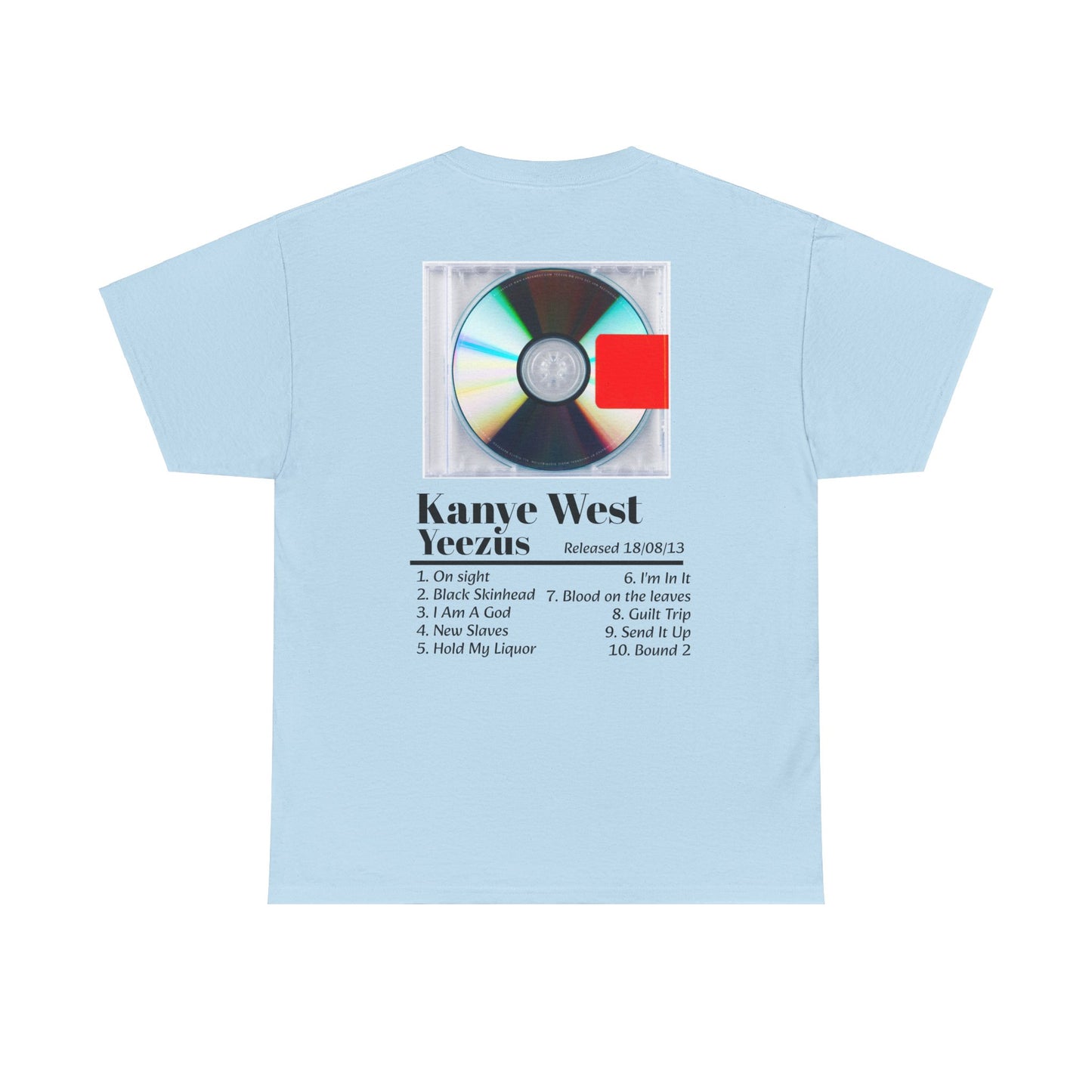 Yeezus Album tee