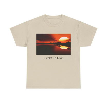 Learn to Live tee