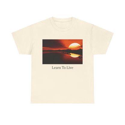 Learn to Live tee