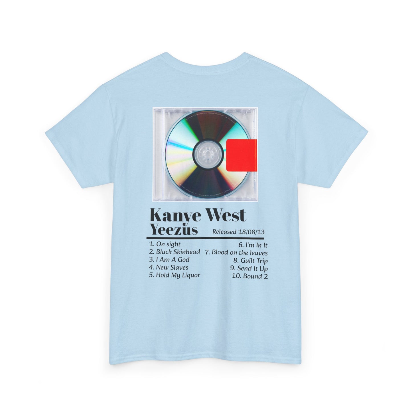 Yeezus Album tee