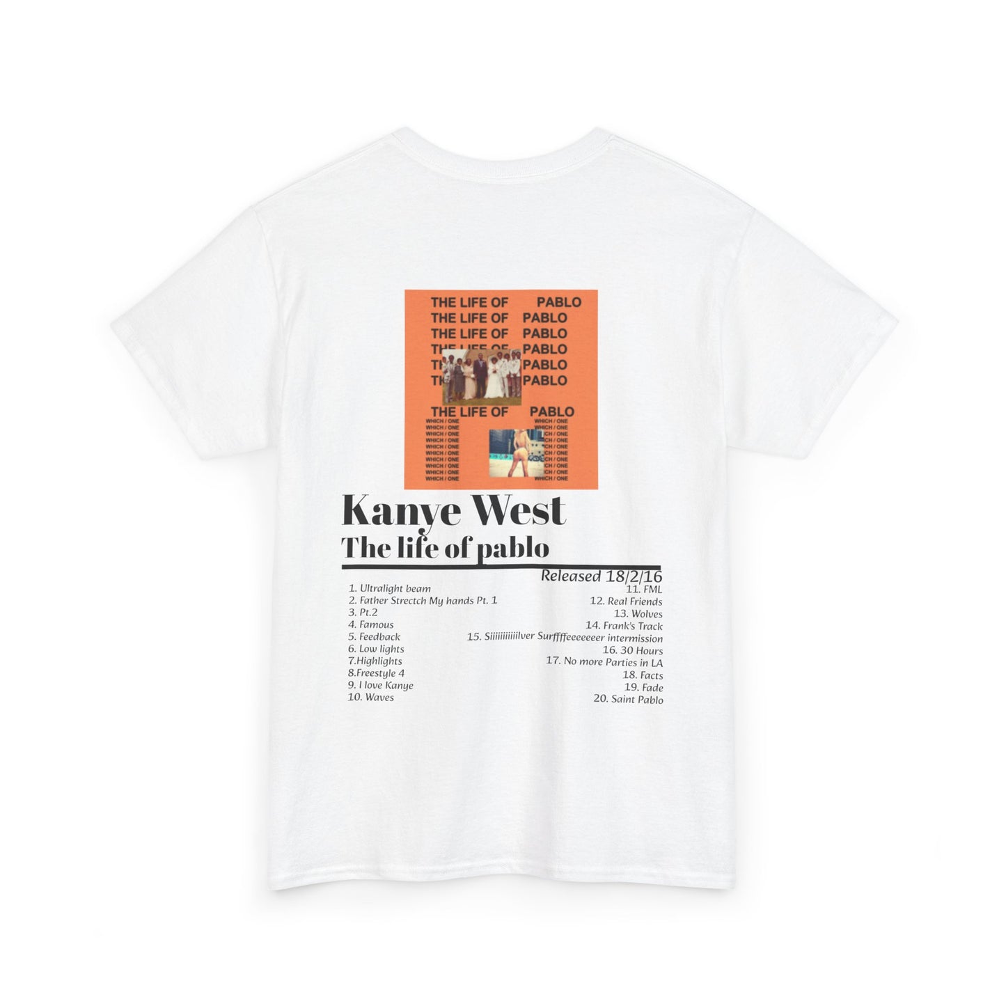 The Life of Pablo Tee