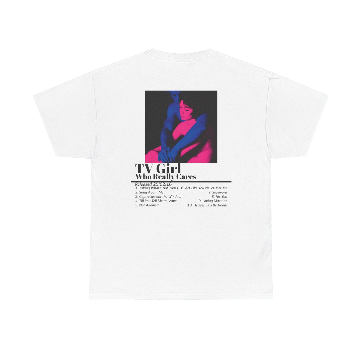 Who Really Cares Album Tee