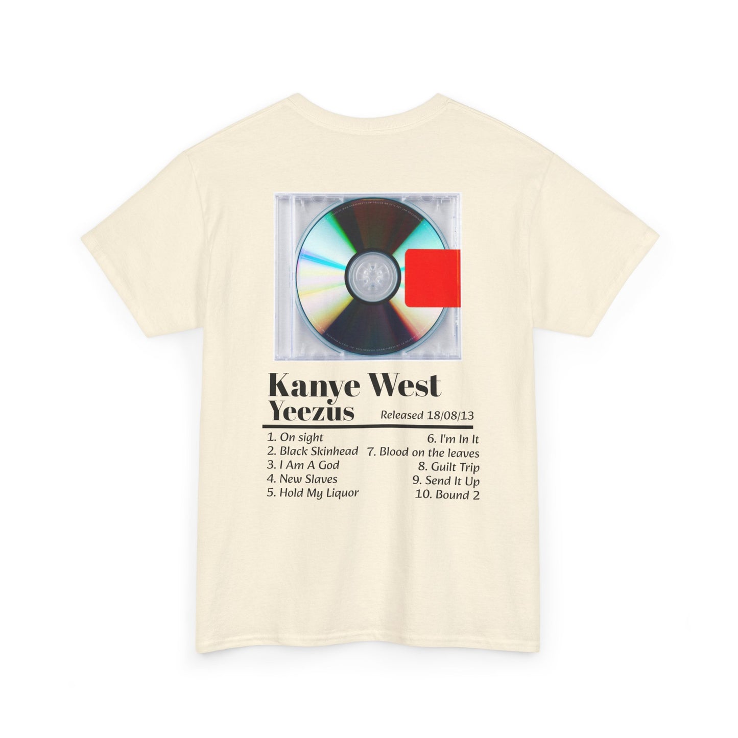 Yeezus Album tee